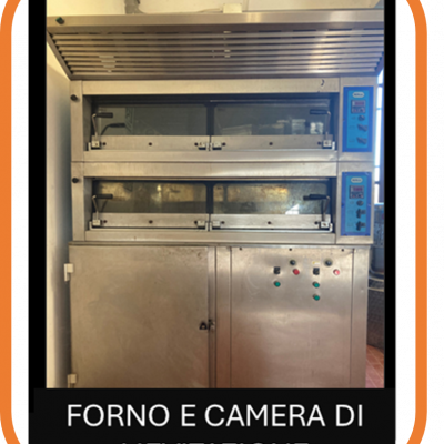 Forno e camera di lievitazione